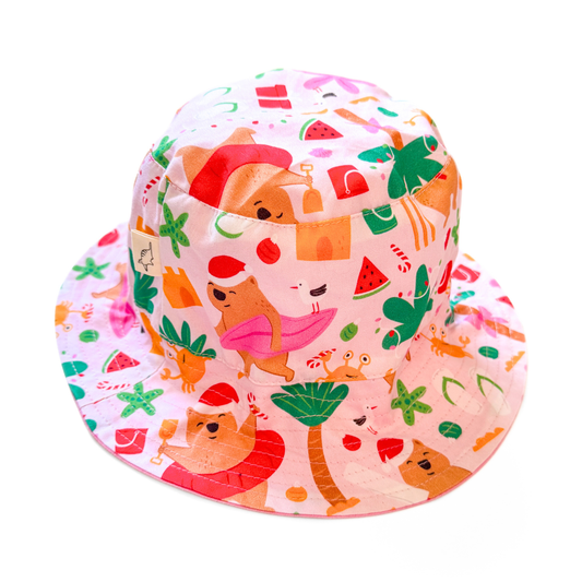 PRE-ORDER - Australian Christmas by the Beach Bucket Hats-Bandicute