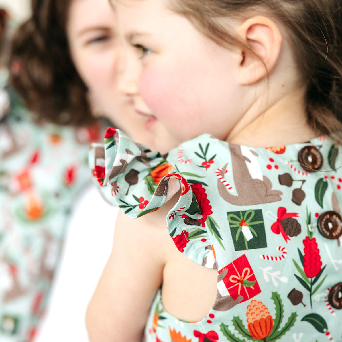 PRE-ORDER - Girls Christmas Dress - A Bush Christmas-Bandicute