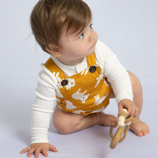 Little Aussie Romper - Mustard-Bandicute