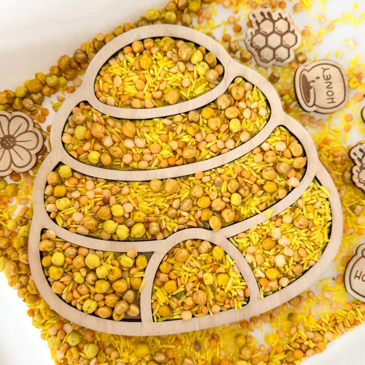 Bee Yellow Sensory Play Base-Bandicute