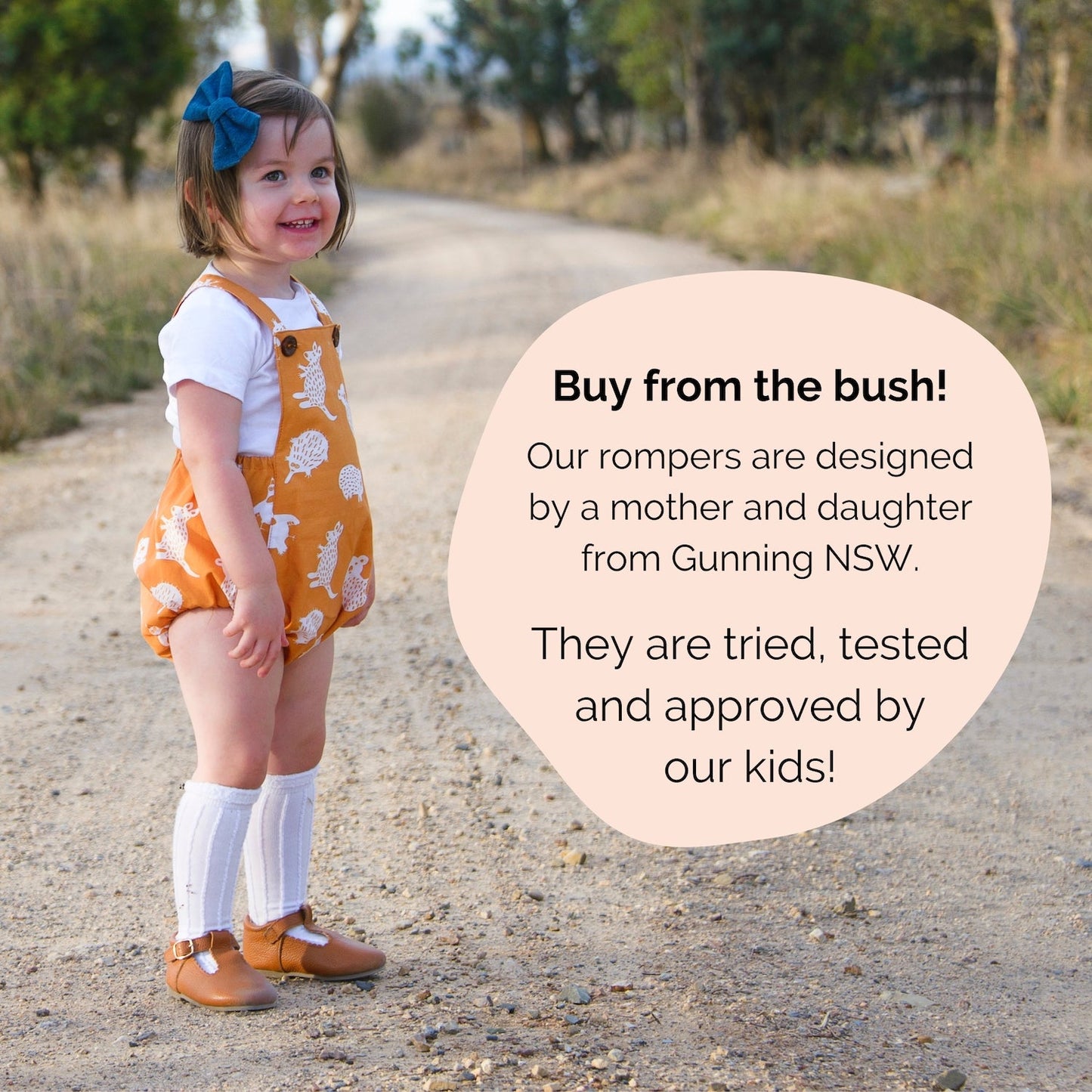 Little Aussie Romper - Grey-Bandicute