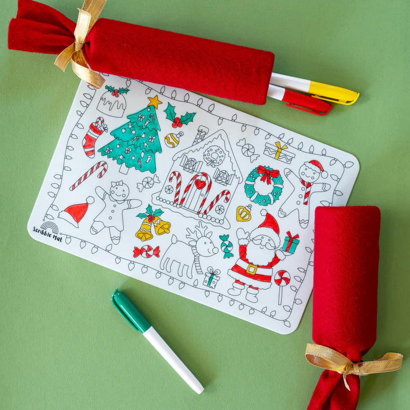 Christmas Cracker Reusable Scribble Mat-Bandicute