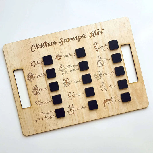 Christmas Scavenger Hunt Board-Bandicute