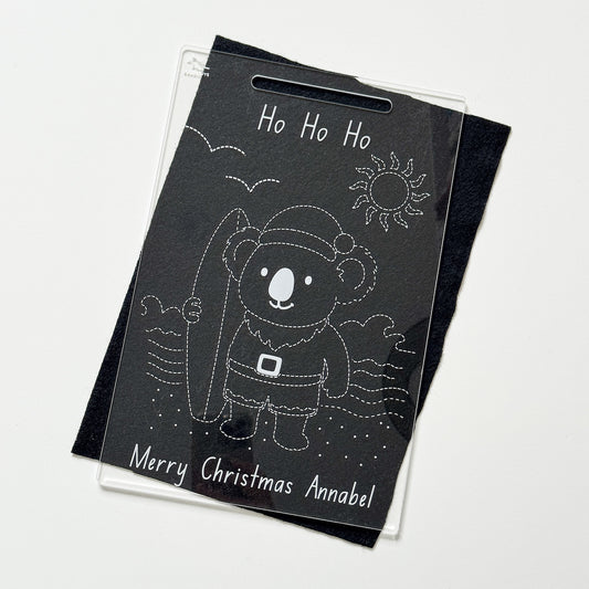 Personalised Christmas Tracing Board-Bandicute