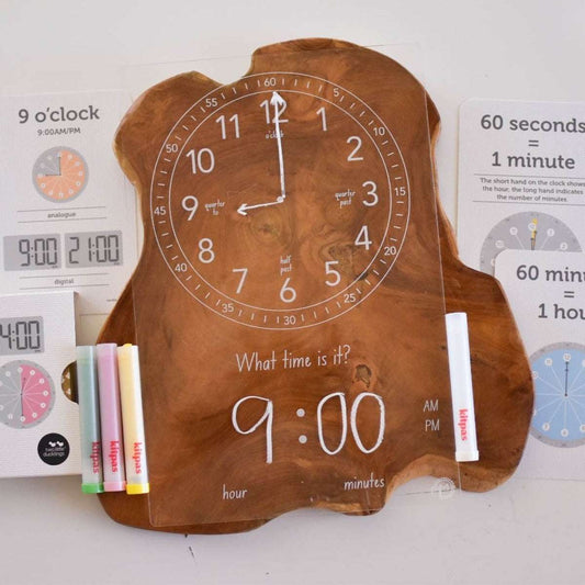 Clock Tracing Board with Stand-Bandicute