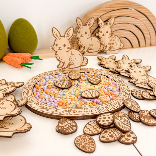 Easter Bunny Counting Game-Bandicute