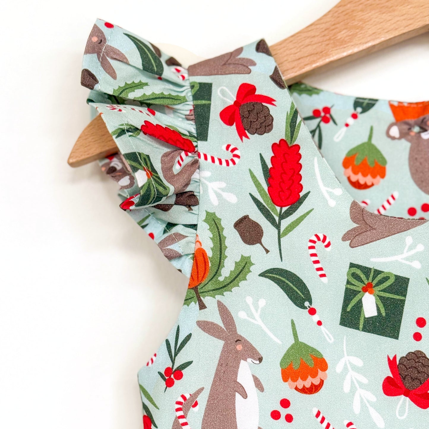 PRE-ORDER - Girls Christmas Dress - A Bush Christmas-Bandicute