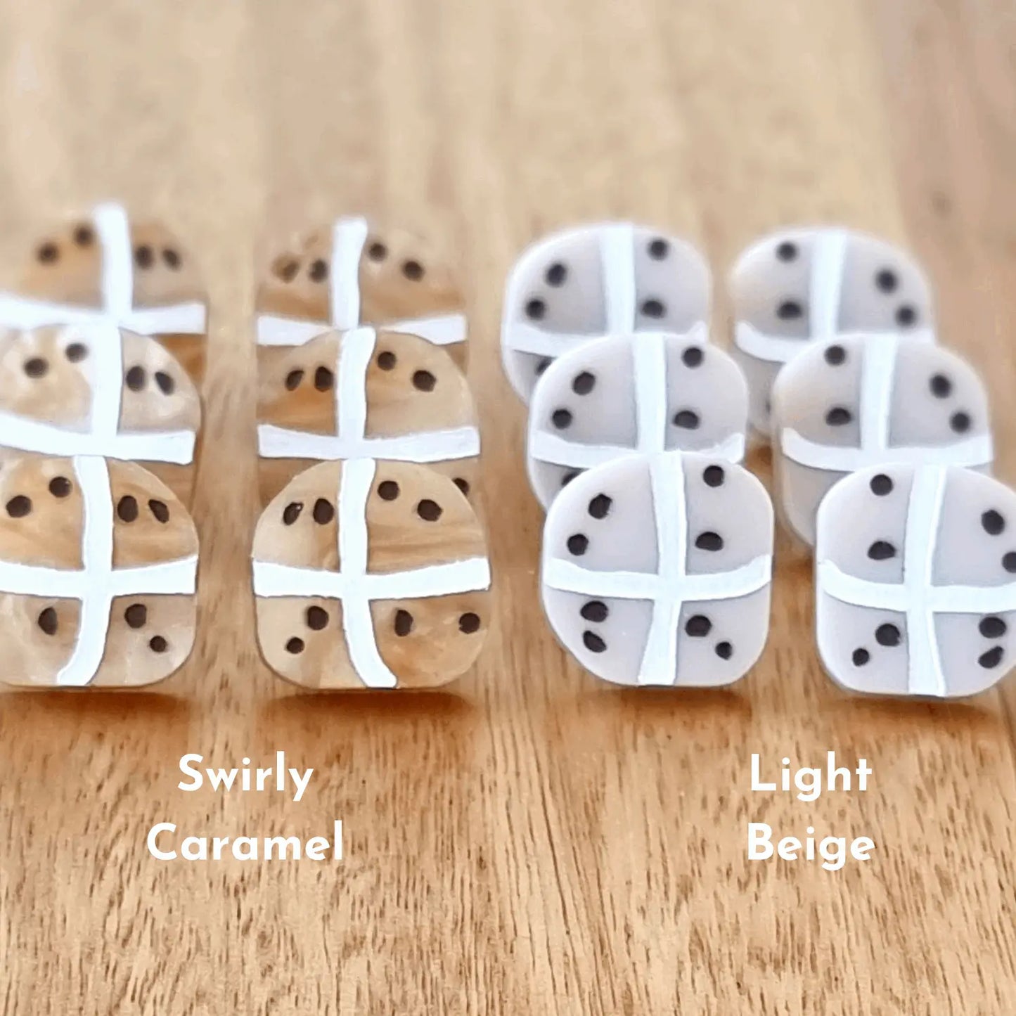 Hot-Cross Bun Studs-Bandicute