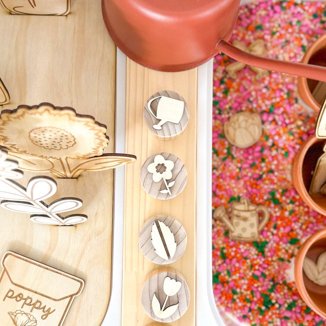 Flower Play Dough Stampers-Bandicute