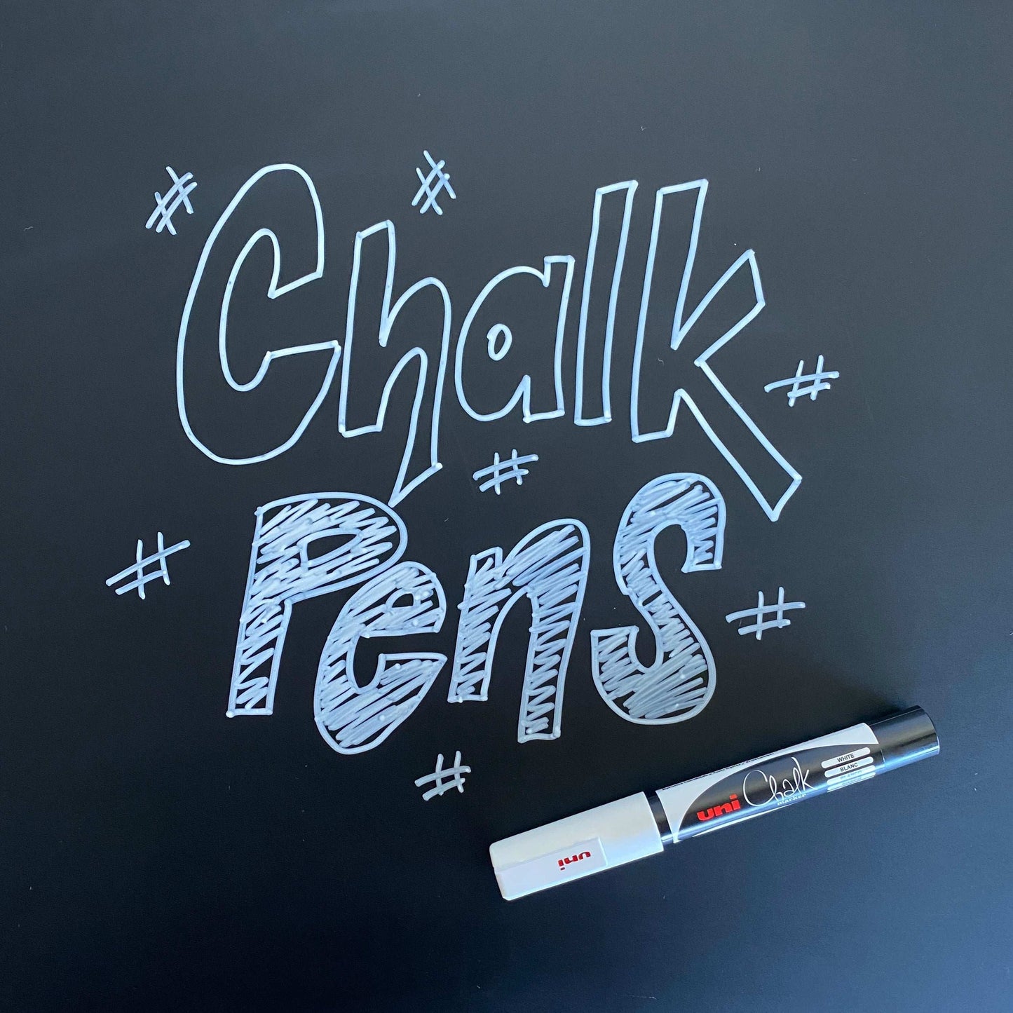 Uni Chalk Pen - Liquid Chalk Marker-Bandicute