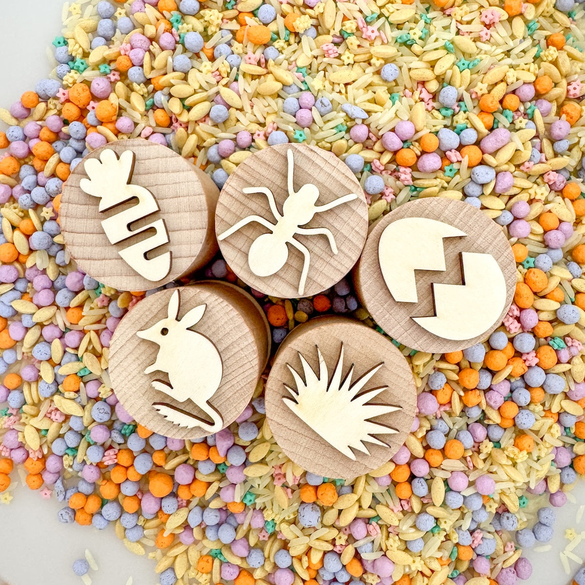 Easter Bilby Play Dough Stampers-Bandicute