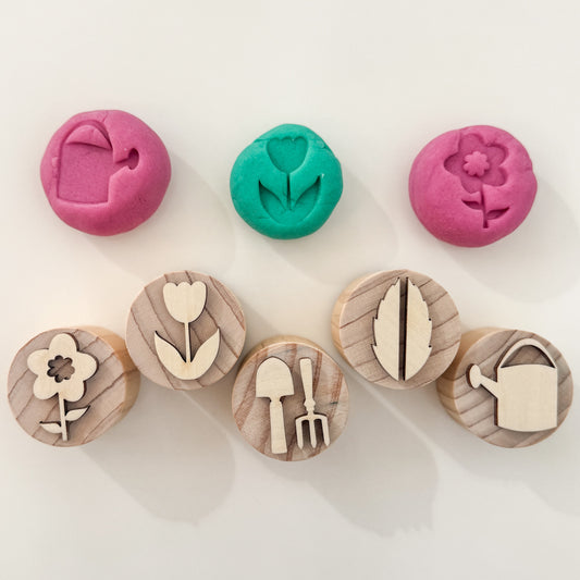 Flower Play Dough Stampers-Bandicute