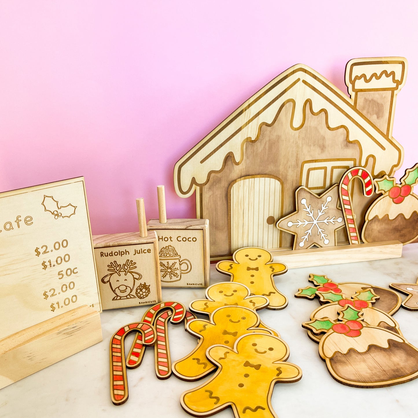 Christmas Cafe Play Set-Bandicute