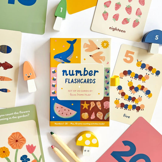 Number Flashcards-Bandicute