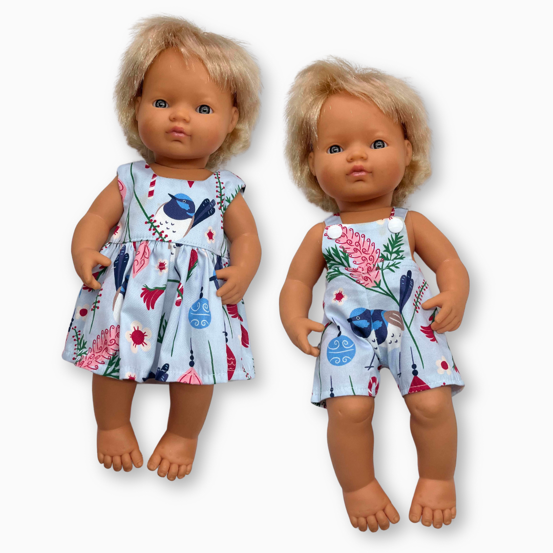 Matching Doll Christmas outfits in boy and girls styles