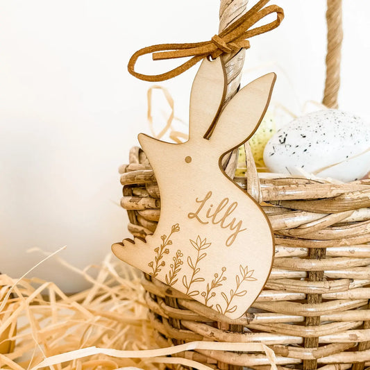 Personalised Easter Basket Tags-Bandicute
