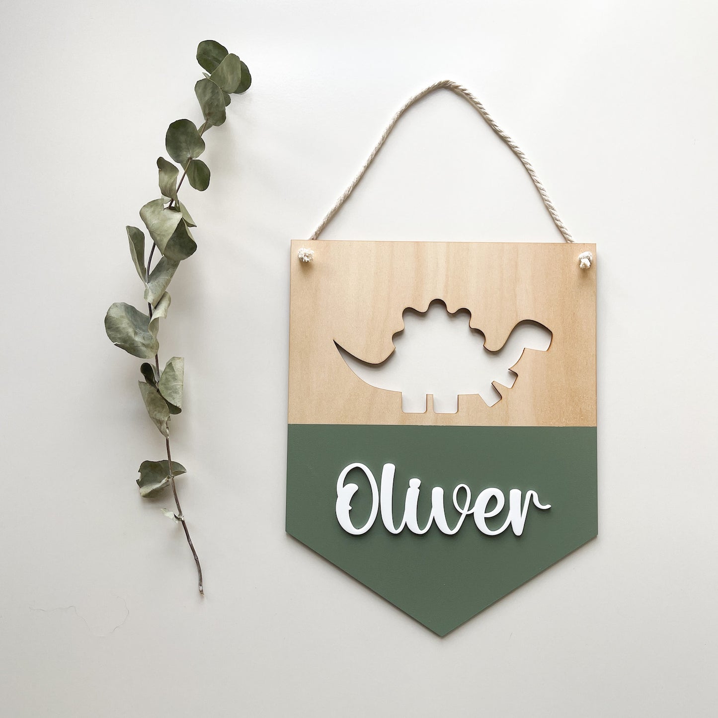 Personalised Name Plaque - Banner Style-Bandicute