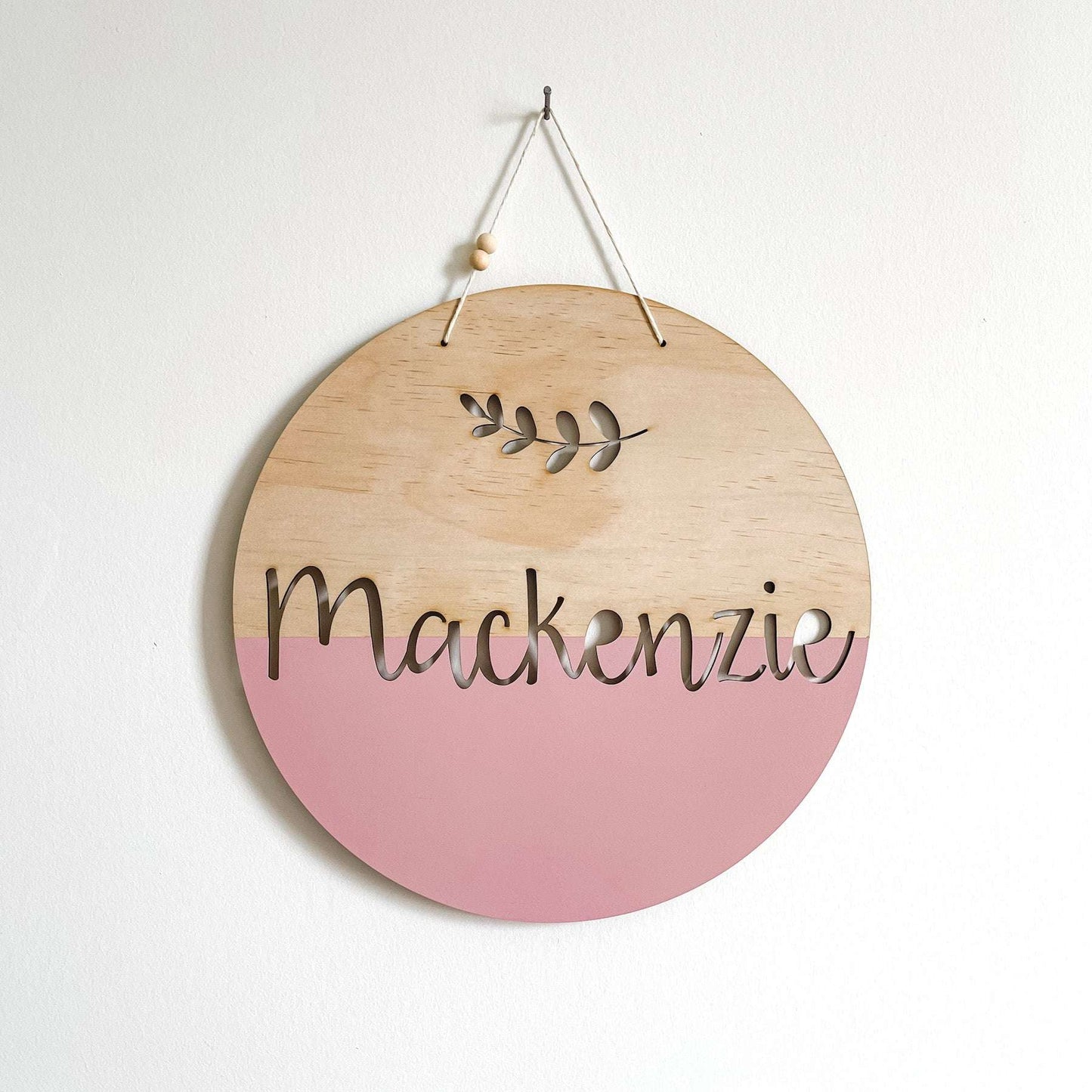 Personalised Name Plaque - Round-Bandicute