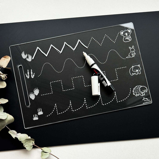 Pre-Writing Line Tracing Board-Bandicute