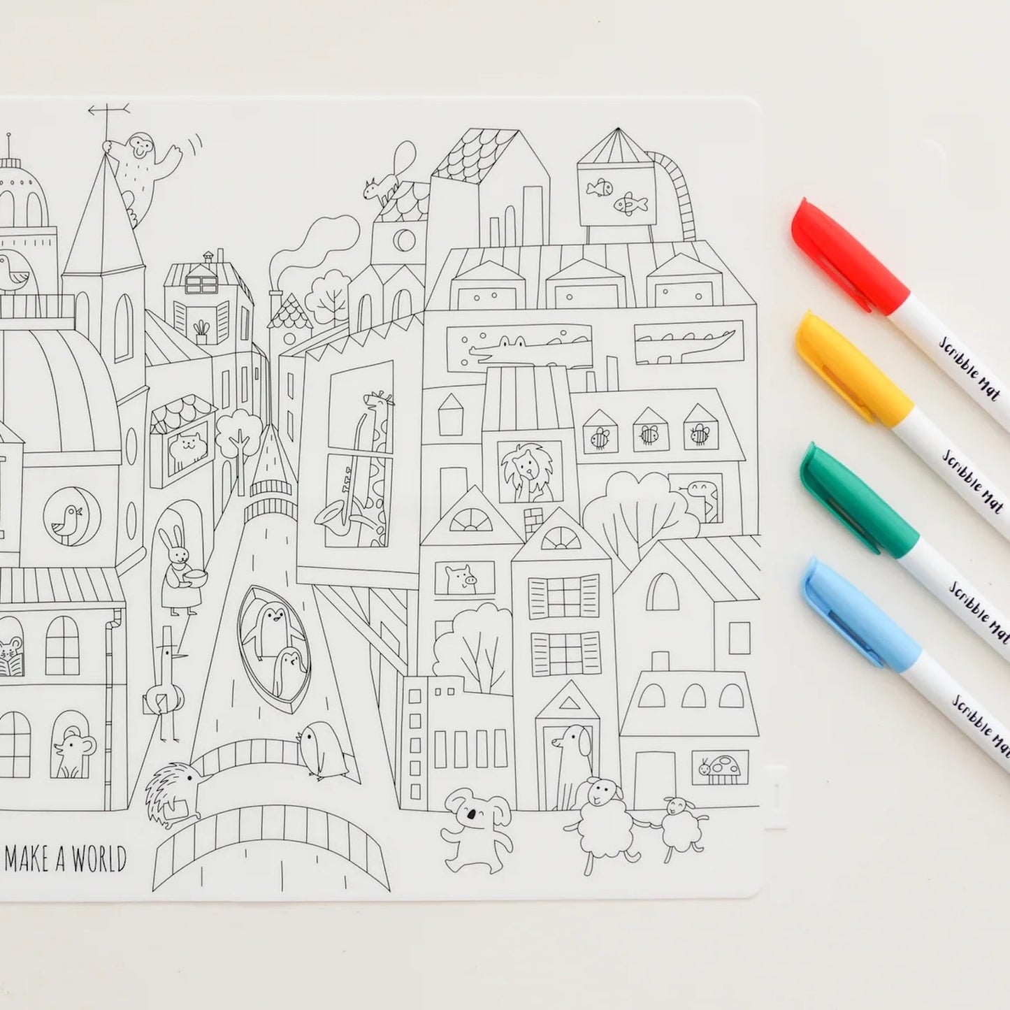 Reusable Scribble Mat - Diversity-Bandicute
