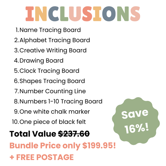 Mega Tracing Board Bundle Bandicute