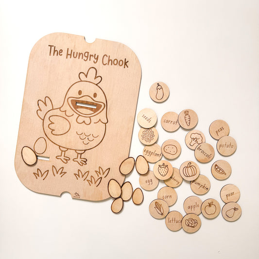 IKEA Flisat/Trofast Insert - The Hungry Chook Game-Bandicute