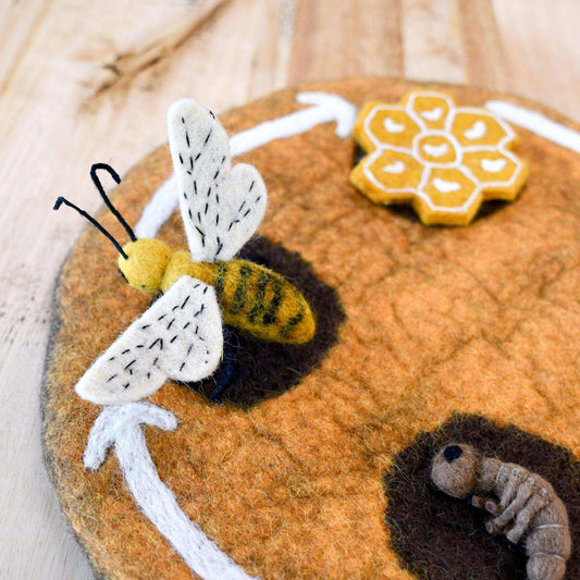Felt Lifecycle of a Honey Bee-Bandicute