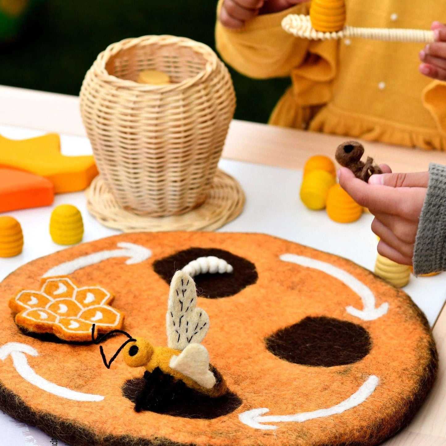 Felt Lifecycle of a Honey Bee-Bandicute