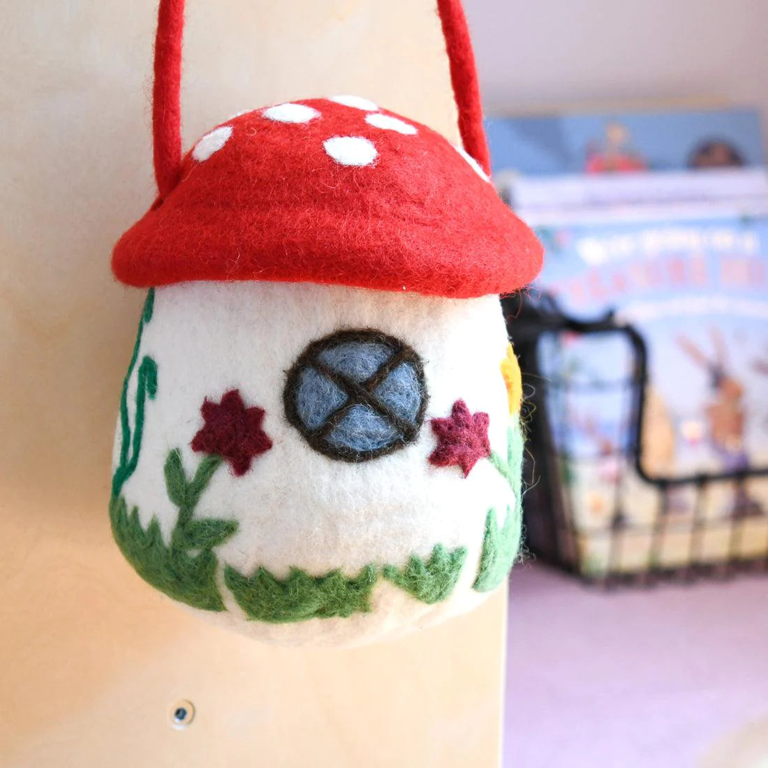 Felt Mushroom Toadstool Bag-Bandicute