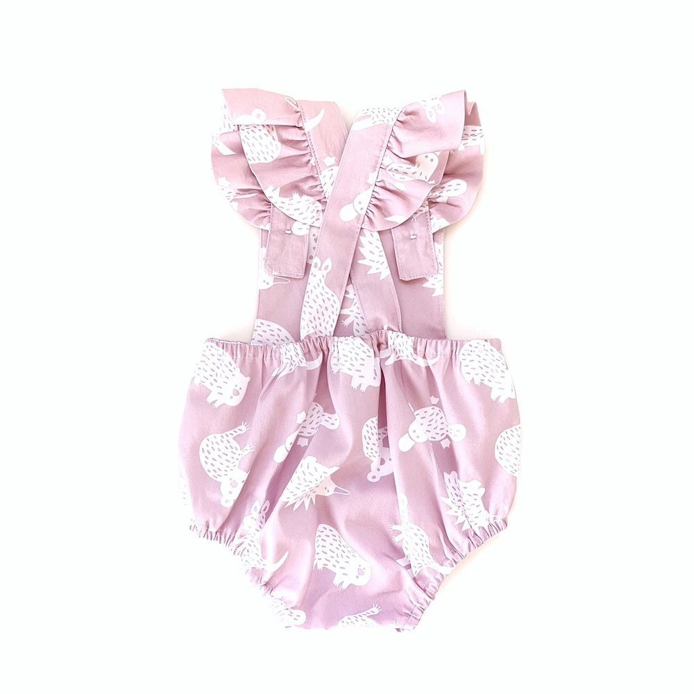 Little Aussie Romper - Pink-Bandicute