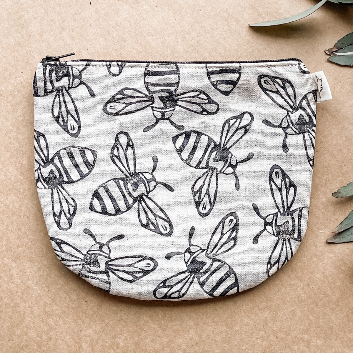 Zipper Pouch - Bees-Bandicute