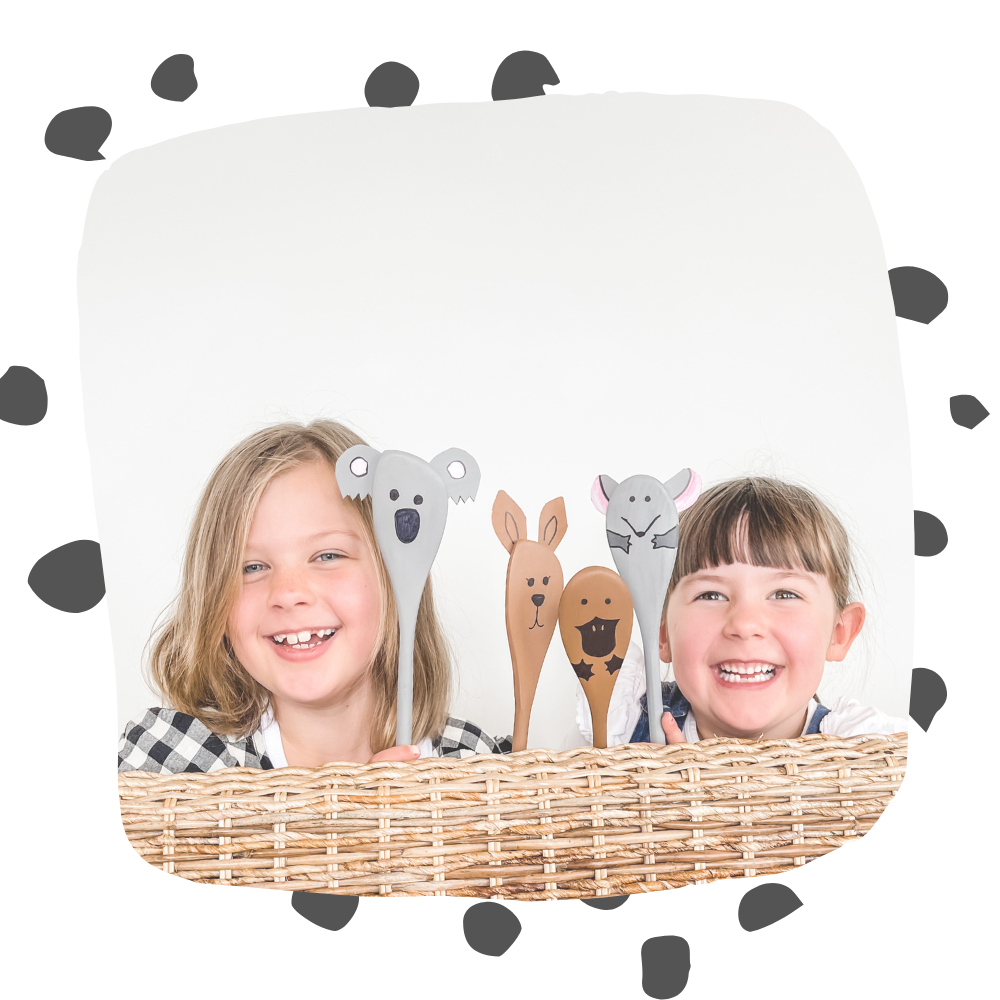 Free Kids Craft Activity – Aussie Animal Spoon Puppets