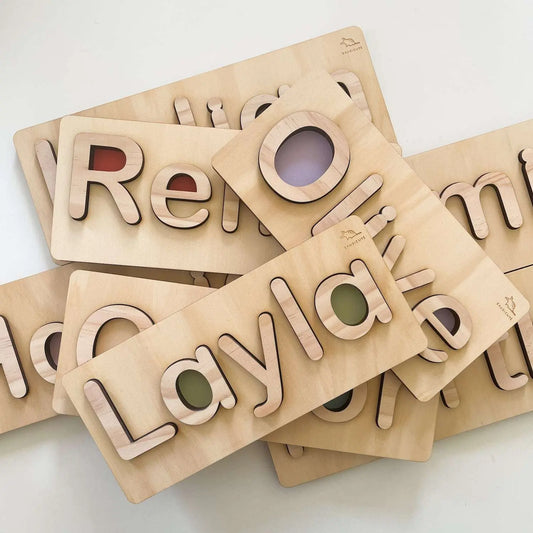 Personalised Messages to Turn Our Wooden Name Puzzle Into a Treasured Keepsake