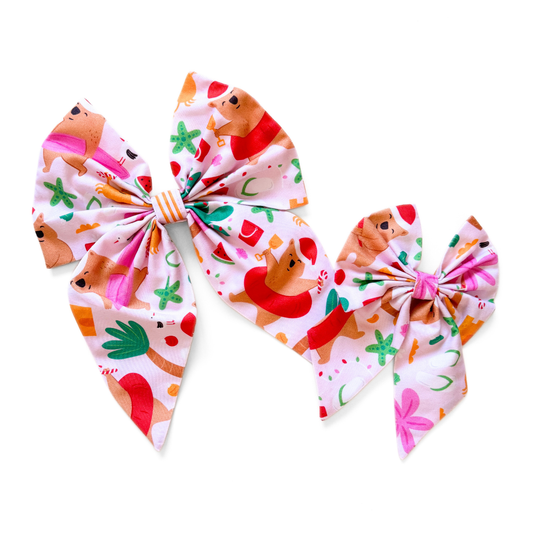 PRE-ORDER - Christmas Bows - Christmas by the Beach Bandicute