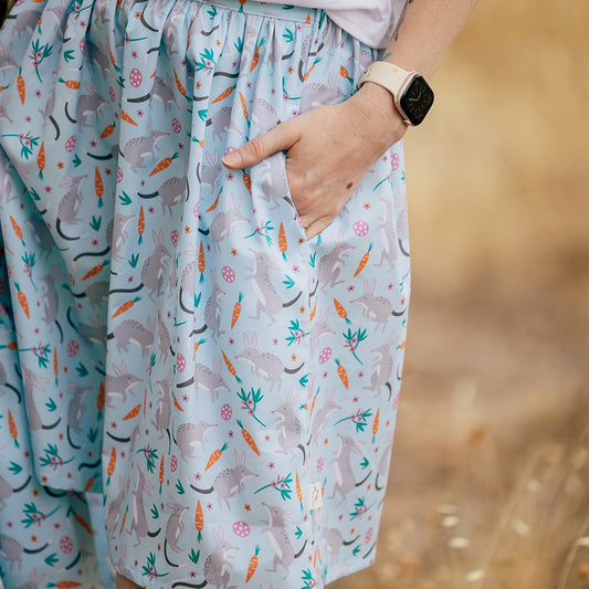 PRE-ORDER Easter Women's Skirt-Bandicute