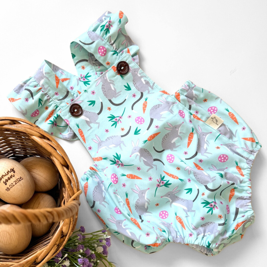 PRE-ORDER - Easter Bilby Baby Romper-Bandicute