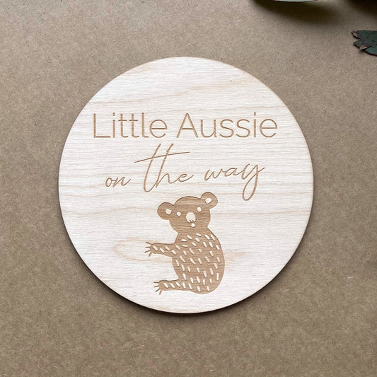 Little Aussie Pregnancy Announcement-Bandicute