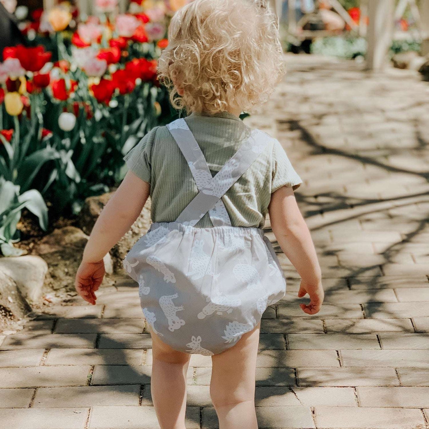 Little Aussie Romper - Grey-Bandicute