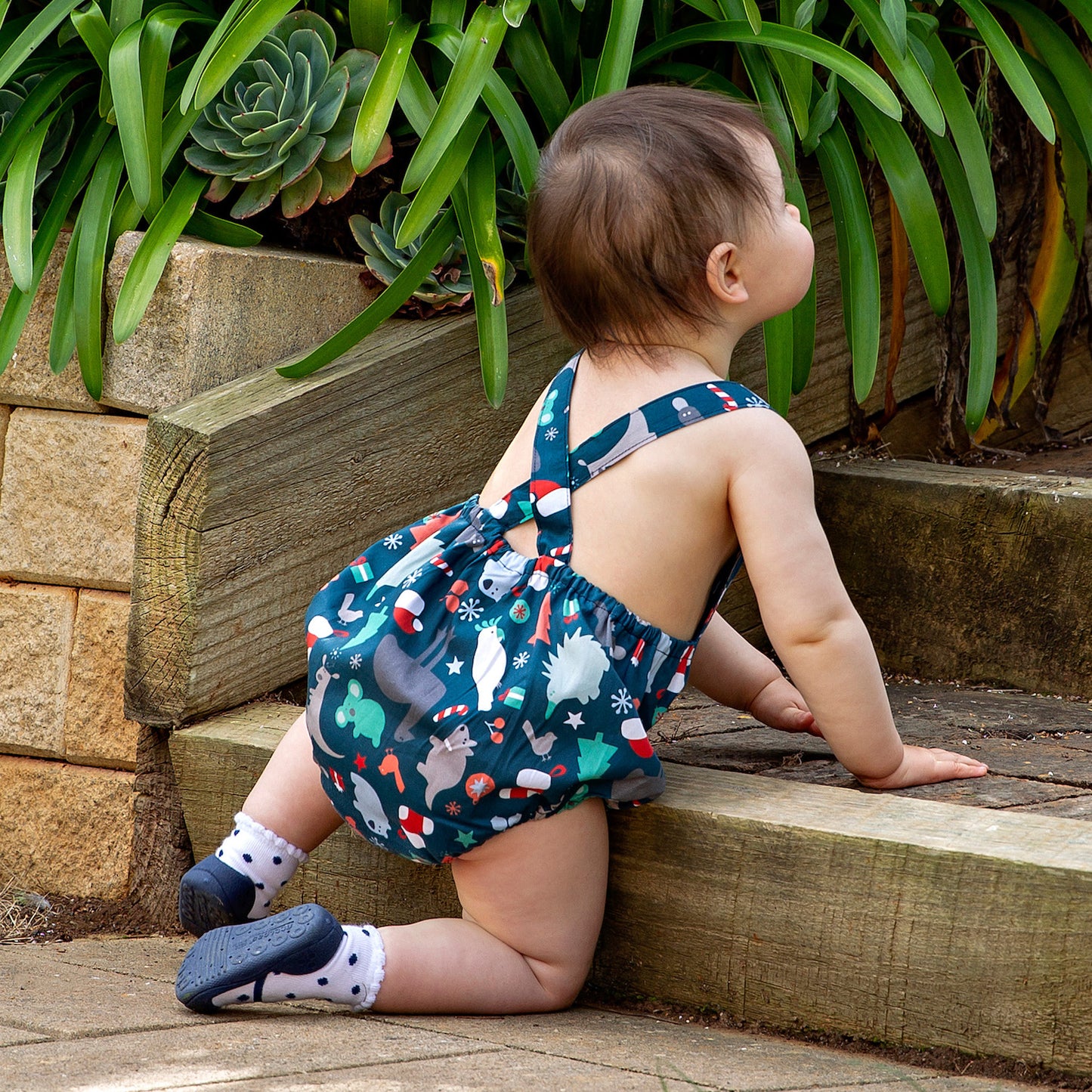 Christmas Baby Romper -Australian Animals-Bandicute