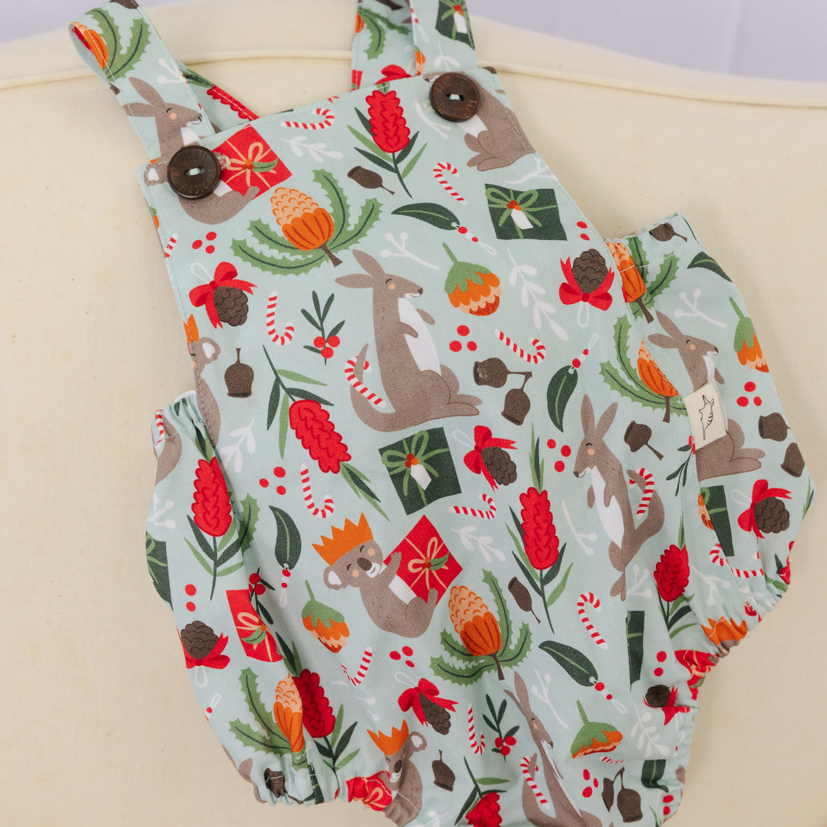 PRE-ORDER - Christmas Baby Romper - A Bush Christmas-Bandicute