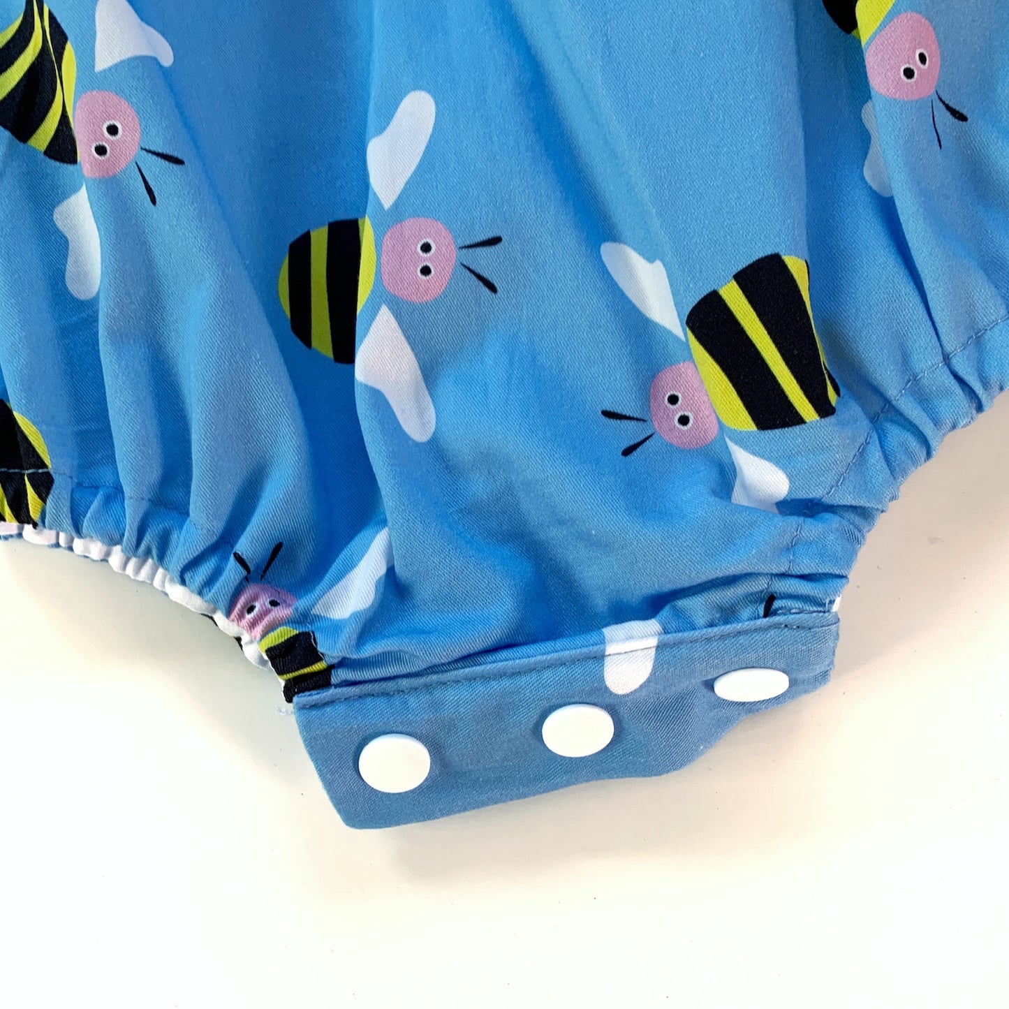 Blue Flutter Bee Romper-Bandicute