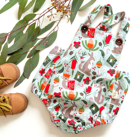 PRE-ORDER - Christmas Baby Romper - A Bush Christmas-Bandicute