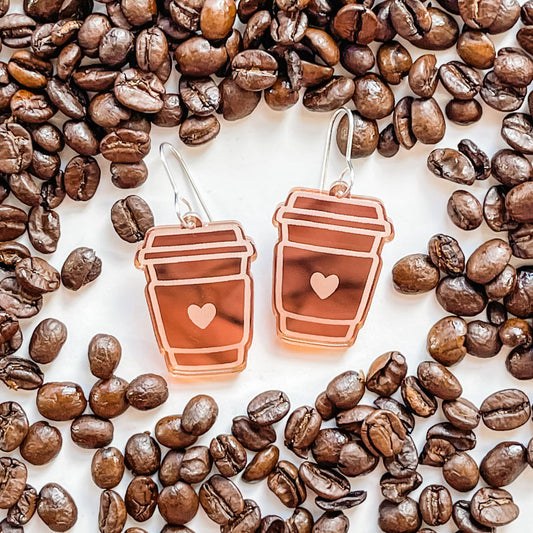 Coffee Lover Earrings-Bandicute