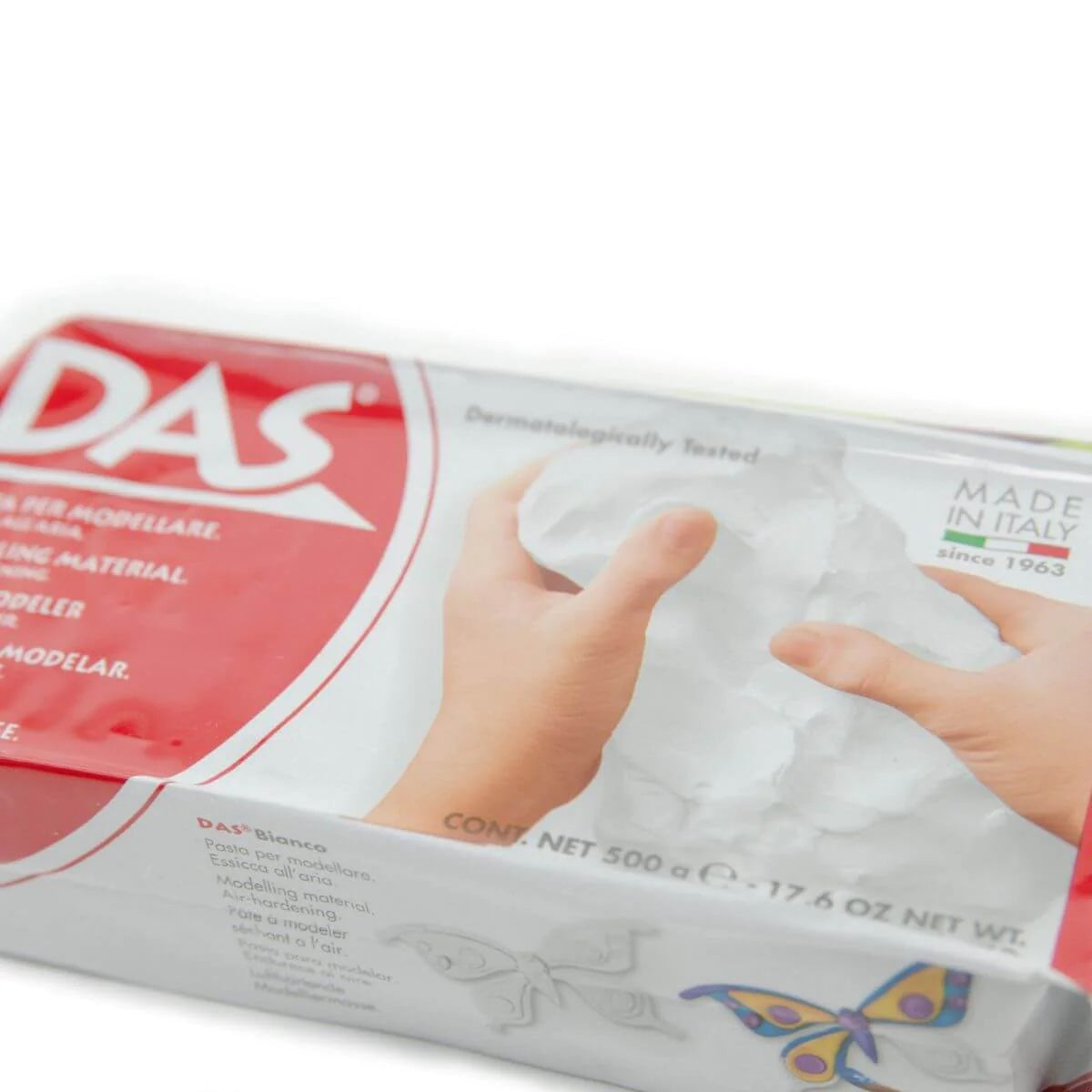 DAS Modelling Clay - White 500g-Bandicute