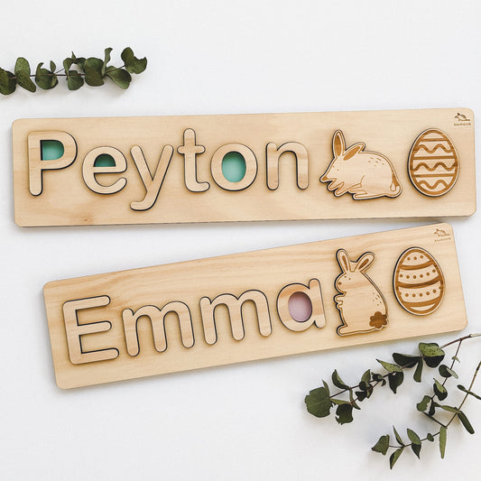 Easter Personalised Name Puzzle-Bandicute