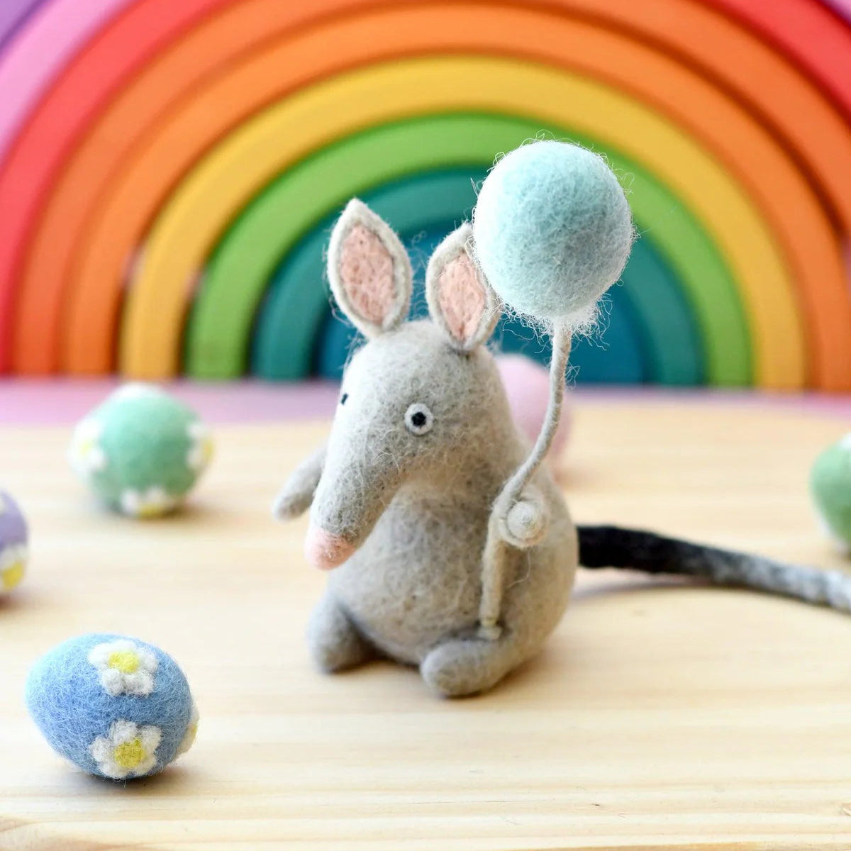 Felt Bilby with Balloon Toy-Bandicute