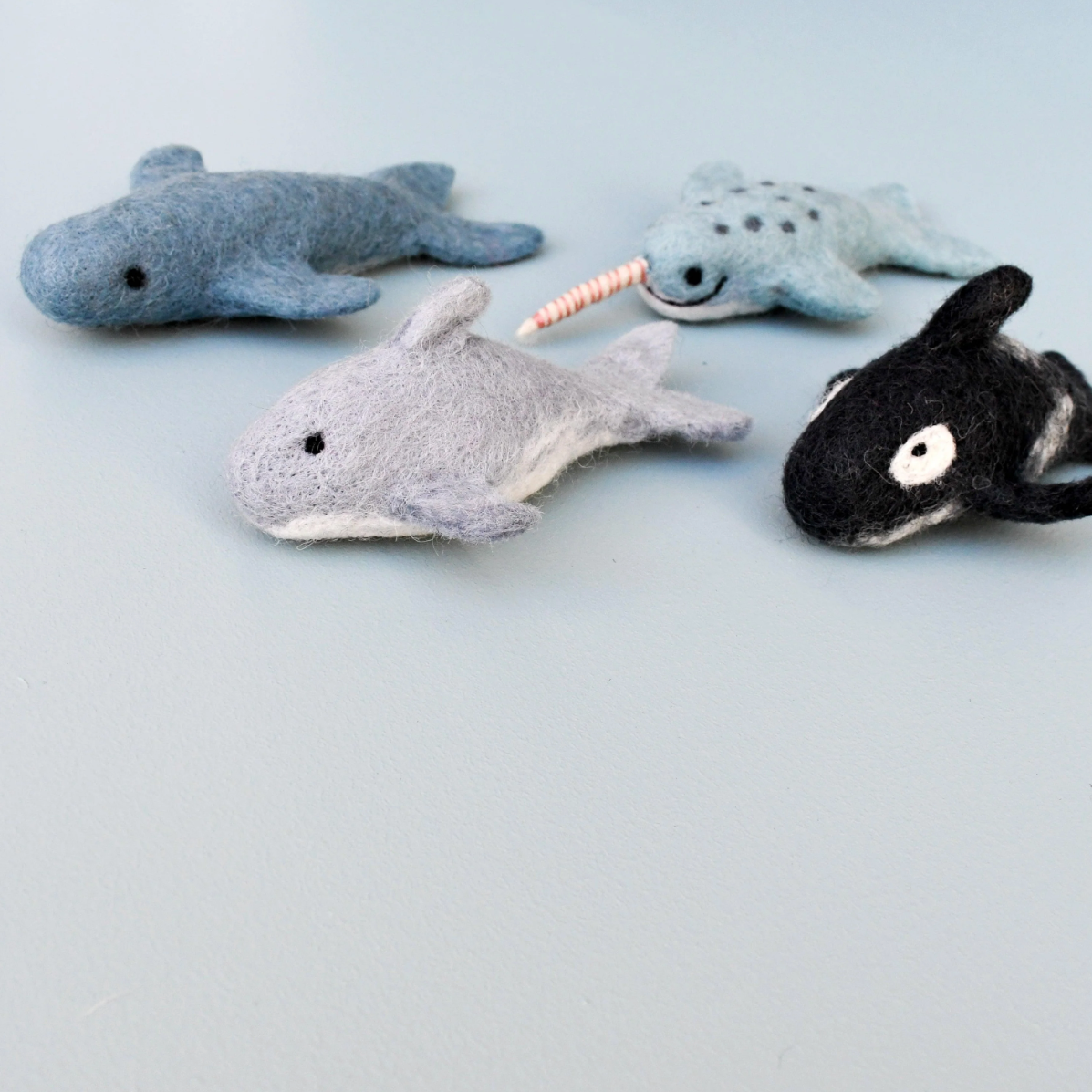 Felt Marine Mammal Toy Set-Bandicute