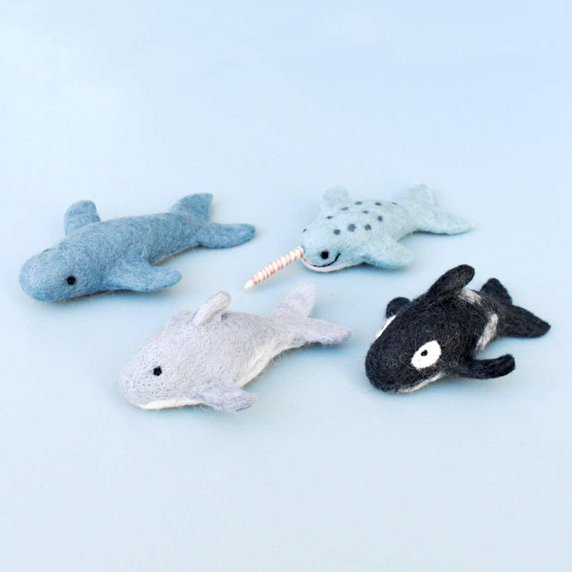 Felt Marine Mammal Toy Set-Bandicute