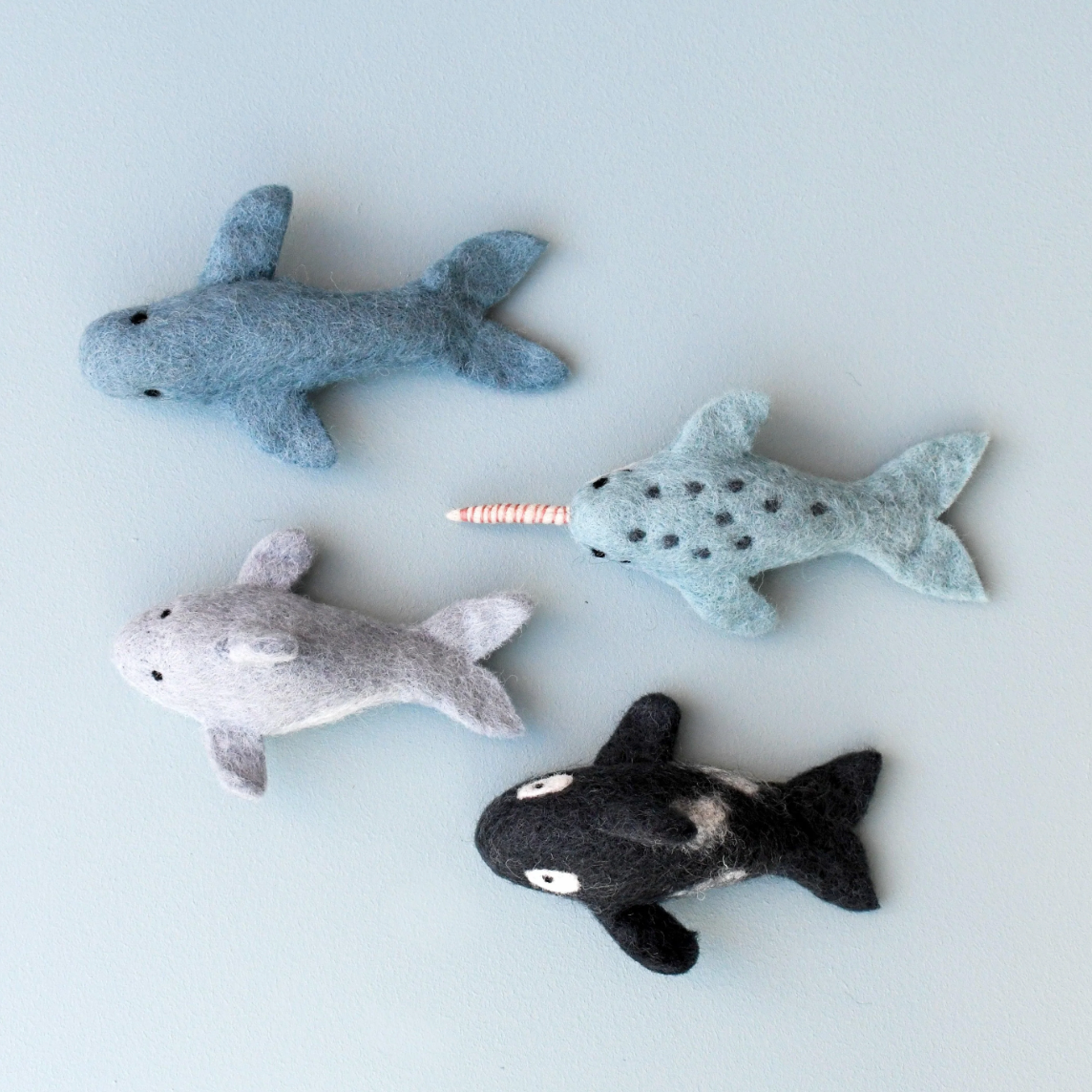 Felt Marine Mammal Toy Set-Bandicute