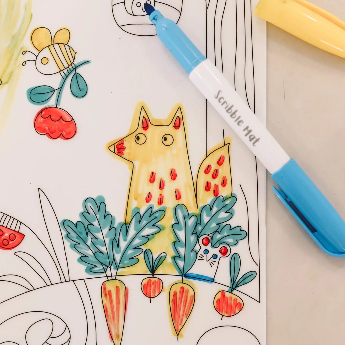 Reusable Scribble Mat - Garden-Bandicute